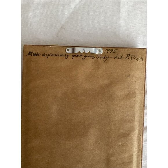 Vtg Teacher Cross Stitch Framed Wall Art 9.5x5.5 To Teach Is To Touch A Life ‘95 - Picture 6 of 9